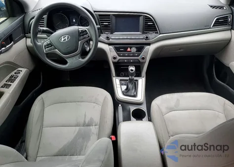 2018 Hyundai Elantra Sel from USA, damaged, VIN 5NPD84LF8JH320415